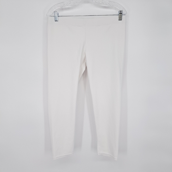 GEAR‎ BUNCH solid White Capri Squat Proof Leggings XL - Picture 1 of 8